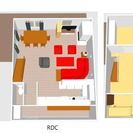 Rustique Chaleureux Avec Cheminée à - Fr-1-694-219